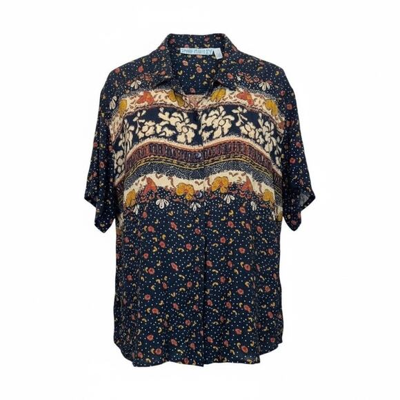 Jane Ashley Tops - Womens Boho Bohemian Blouse Shirt Top Cottage Indie Retro Festival Hippie L